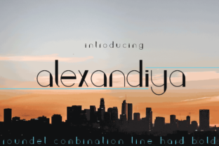 Alexandiya Font Review: A Rounded Serif for Bold Campaigns