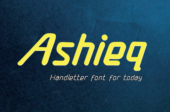 Ashieq: The Modern Sans Serif Font for Bold Branding