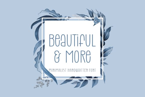 Beautiful More: A Versatile Sans Serif Font for Makers