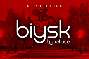 Biysk Typeface: The Perfect Sans Serif for Crafters