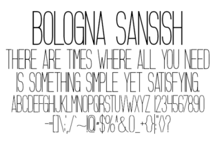Bologna Sansish: The Typeface That Clarifies Your Campaigns