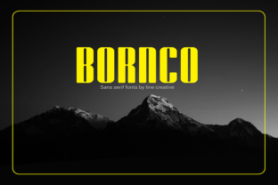 Bornco Font Review: A Sturdy Sans Serif for Bold Web Design