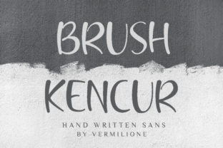 Brush Kencur: A Quirky Sans Serif Font for Bold Campaigns