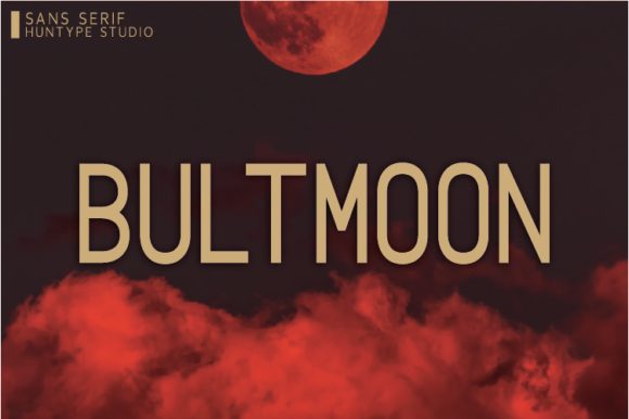 Bultmoon: A Fresh Sans Serif Font for Modern Branding