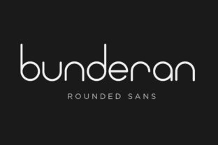 Bunderan Typeface: A Smooth Sans Serif for Modern Branding