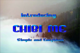 Chibi Me: A Flexible Sans Serif Typeface for Small Brands