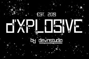 D XPLOSIVE: A Bold Sans Serif for Editorial Impact