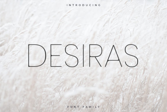 Desiras: A Timeless Sans Serif Font for Modern Editorial Design