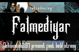 Falmediyar: A Unique Sans Serif Font for Bold Branding