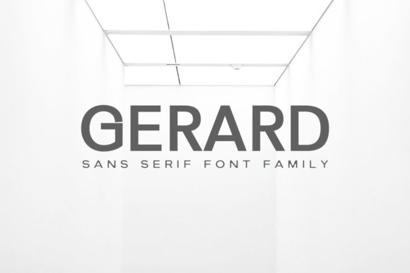 Gerard Family: The Versatile Typeface for Modern Brands