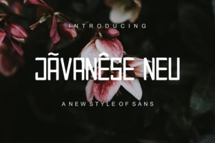 Javanese Neu: The Classy Sans Serif for Handmade Brands