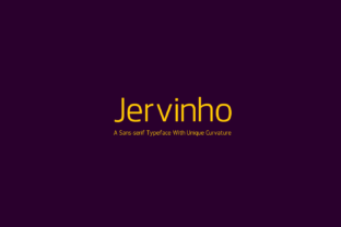 Jervinho: A Modern Sans Serif Typeface for Editorial Design