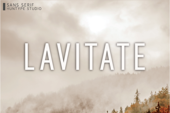 Lavitate: The Clean Sans Serif Font for Clear Campaigns