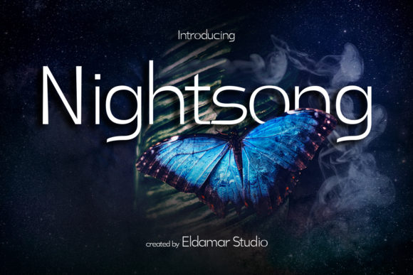 Nightsong: A Minimalist Sans Serif Font for Modern Editorial Design