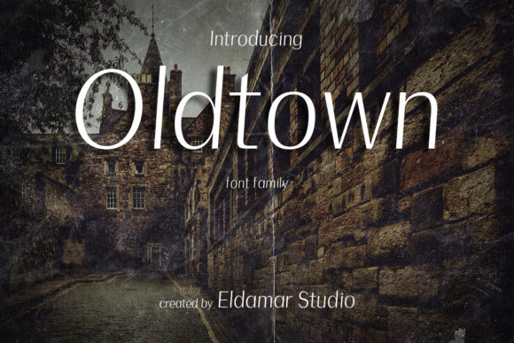Oldtown Font: The Delicate Sans Serif for Handmade Brands