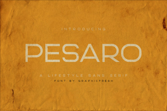 Pesaro Review: A Bold Sans Serif for Modern Branding