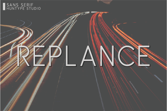 Replance: The Clean Sans Serif Font for Modern Crafters