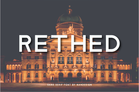 Rethed: The Authentic Sans Serif Font for Polished Branding