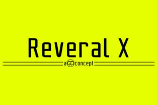 Reveral X: A Slick Sans Serif Typeface for Modern Brands