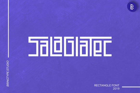 Salagiatec: A Minimal Sans Serif Font for Modern Brands