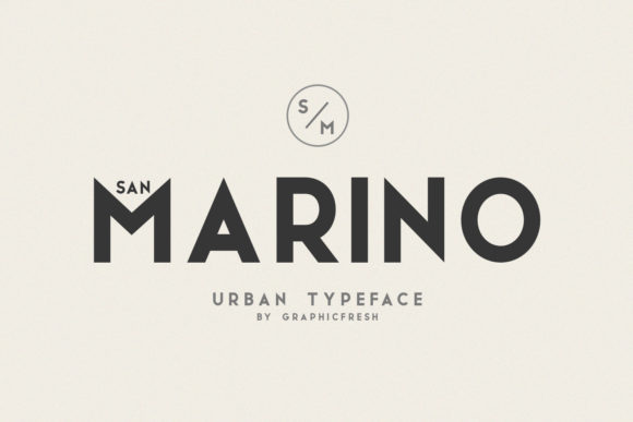 San Marino Family: A Modern Sans Serif Font for Makers