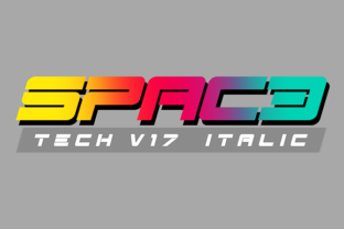 Spac3 Tech: A Bold Sans Serif Font for Modern Editorial Design