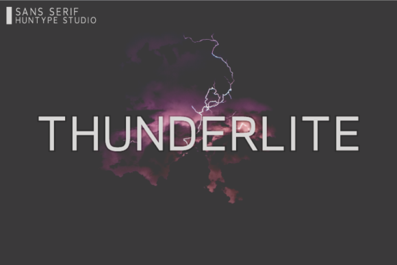 Thunderlite Font Review: A Bold Sans Serif for Campaigns