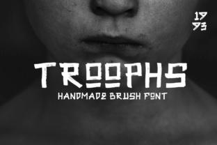 Troophs: A Handwritten Font That Elevates Your Brand