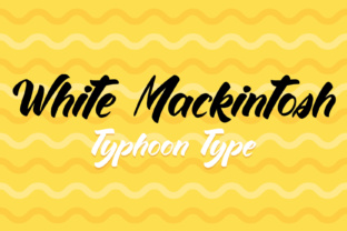White Mackintosh: A Modern Sans Serif for Editorial Design