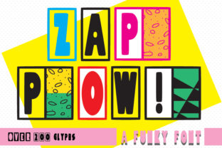 ZapPow Font Review: A Funky Display Typeface for Editors
